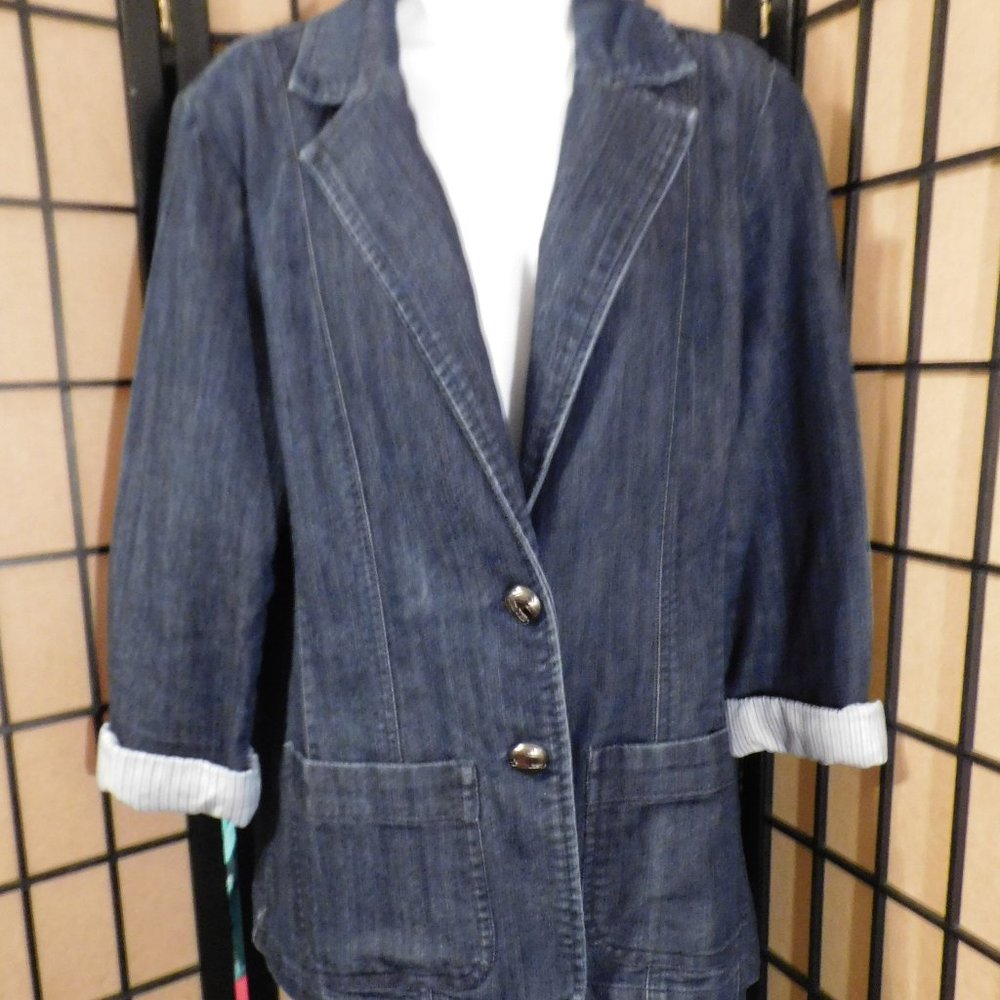 BACCINI JEAN JACKET
